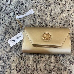 Chic Gold Clutch with Chain by CXL